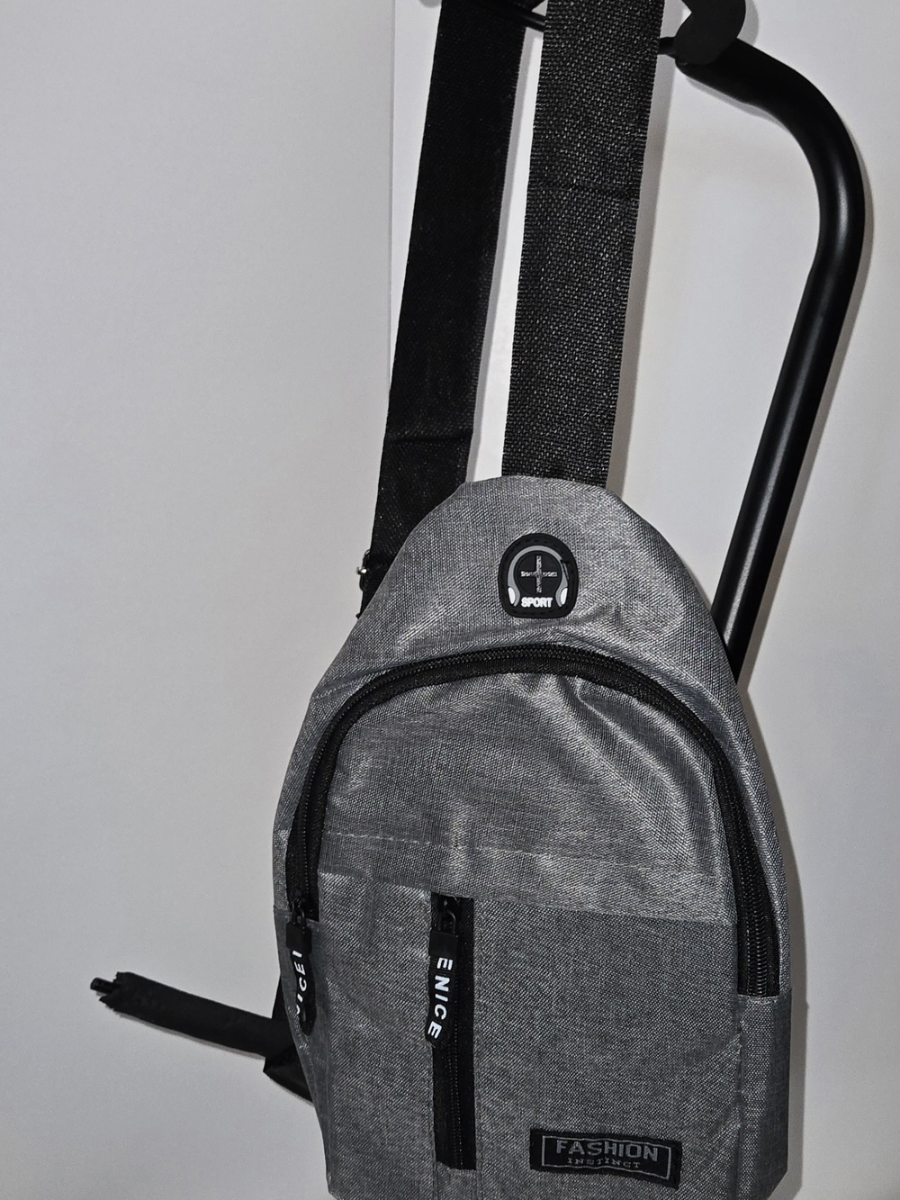Gray Men's Sling Bag - Sport Design New